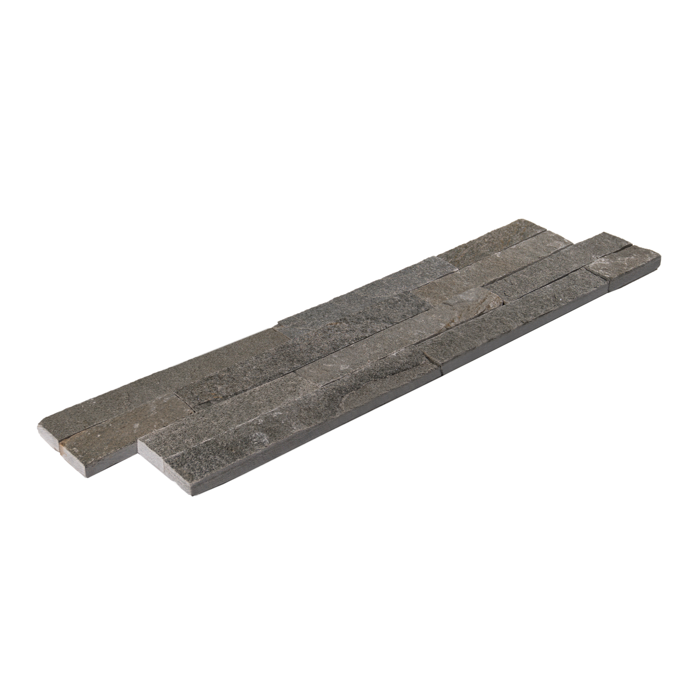 Absolute Black 6" x 24" Flamed Granite Ledger