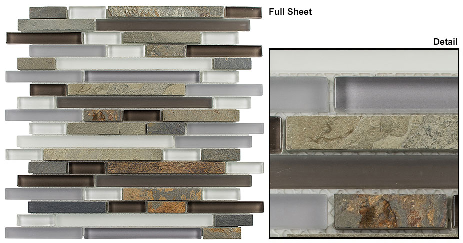 Sag Harbor Gray Glass & Slate