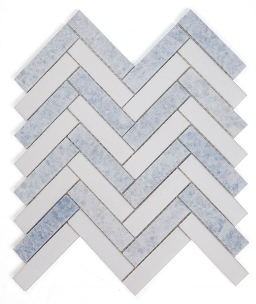 Herringbone Crystal Ocean 11.25 X 11.25