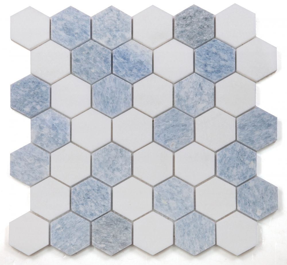 Hexagon Crystal Ocean 2 X 2 11.75 X 12