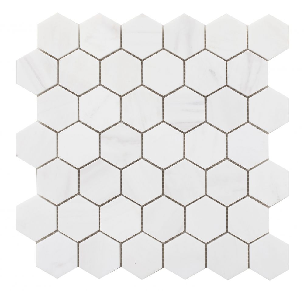 Hexagon Dolomite 2 X 2 Honed 12 X 12