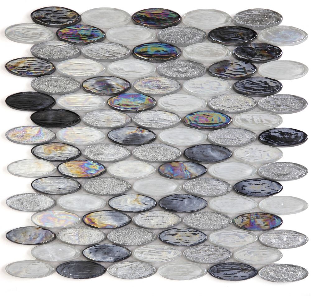 Inari Grey Oval 11 X 11.50