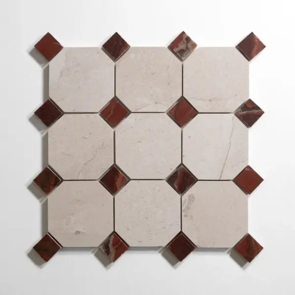 Crema 4" Octagon