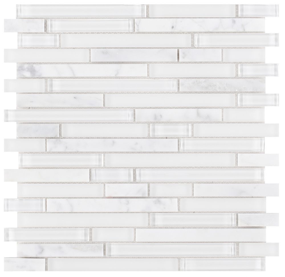 Linear Carrara White 11.75 X 12