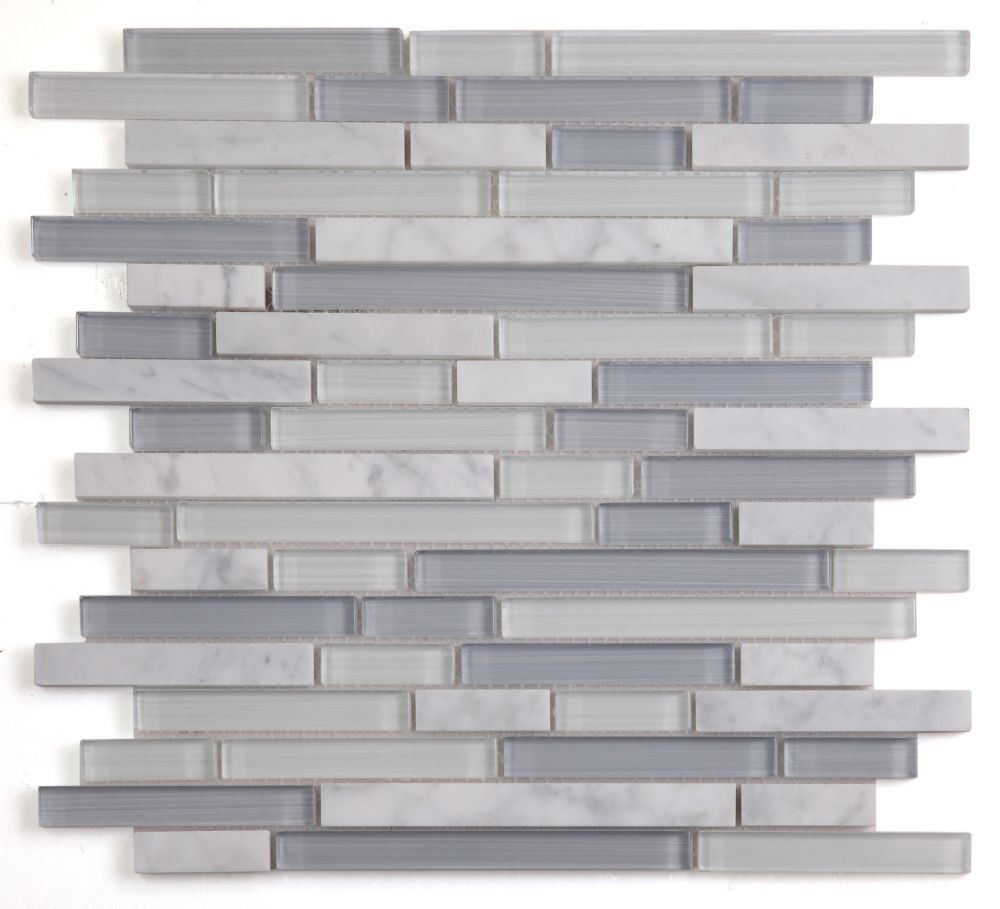 Linear Grey Label 11.75 X 11.75