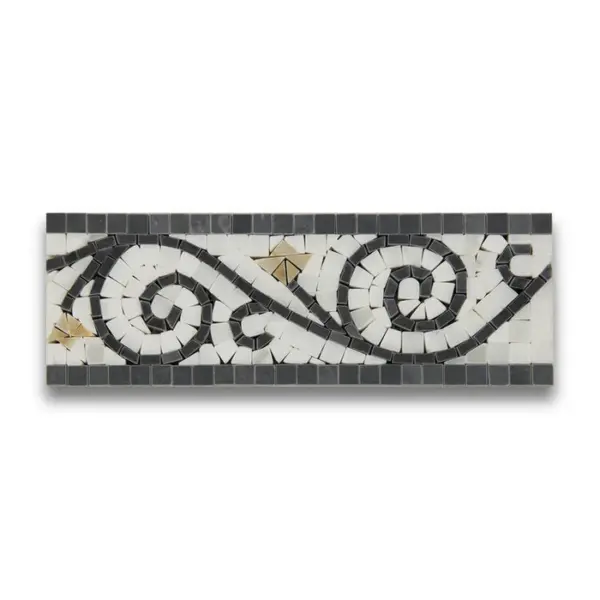 Lotus Border 4"x12"