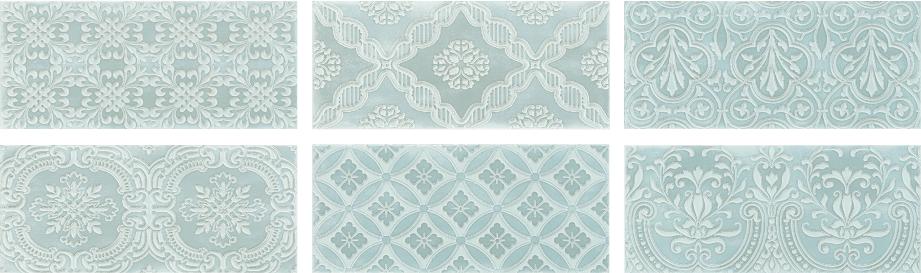 Maiolica Aqua 4X10 Deco