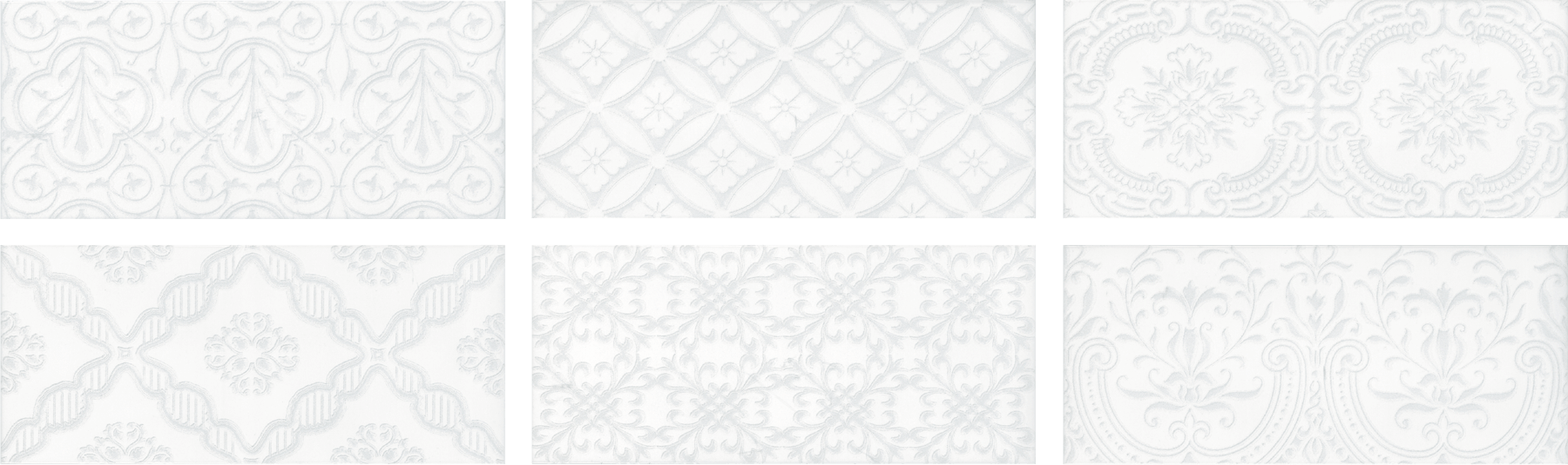 Maiolica White 4X10 Deco