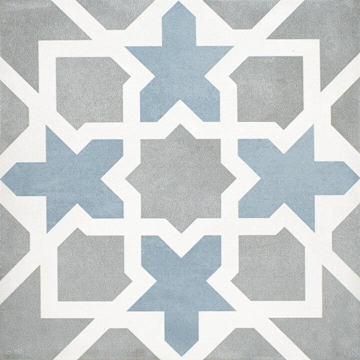 Maiolica Pattern T. Gray 8X8