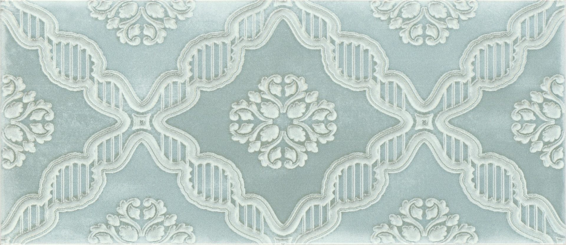 Chantilly Macrame Aqua 4X10 Deco