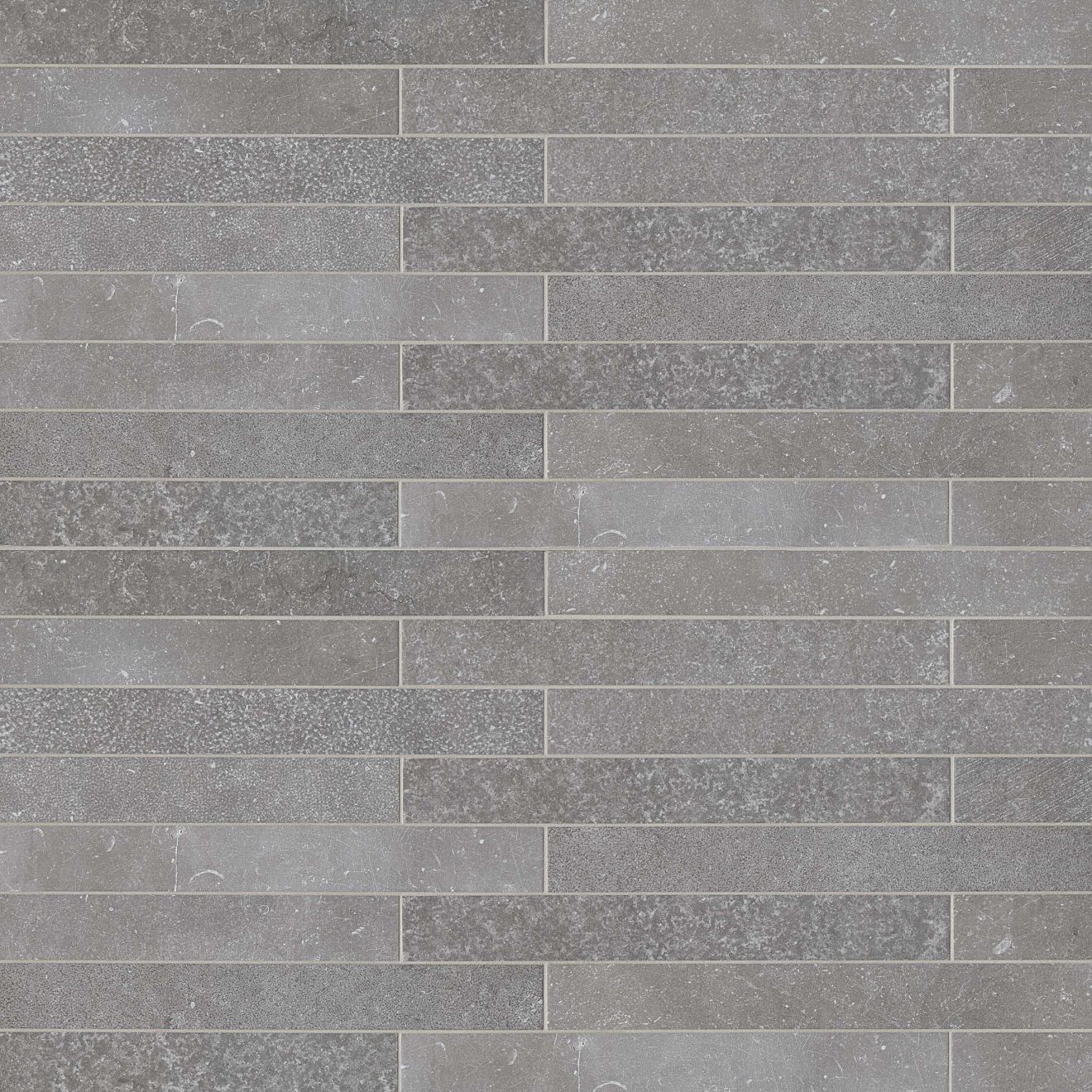 Blues 3" x 24" Matte Porcelain Tile in Core
