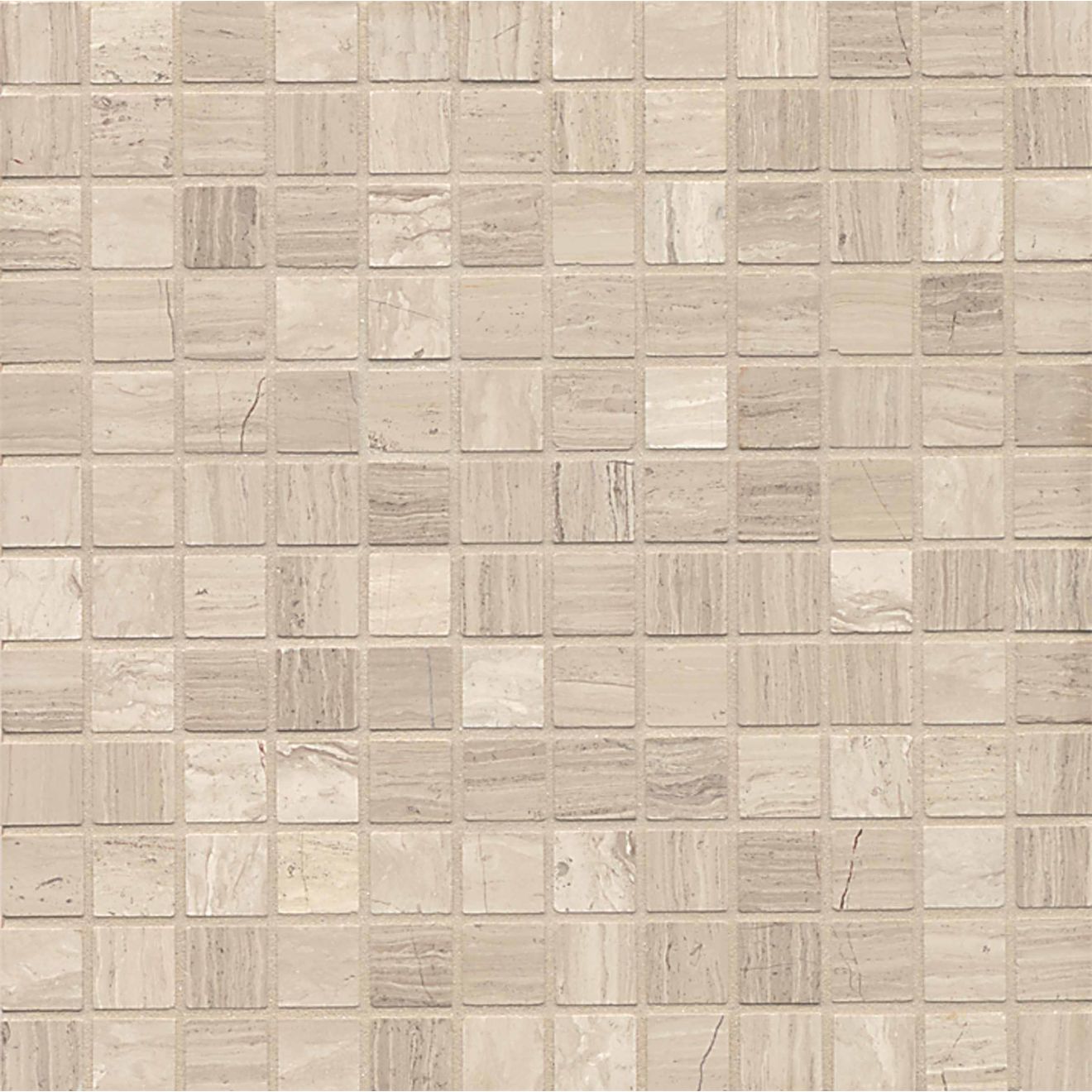 Ashen Grey 1" x 1" Honed Mosaic Tile