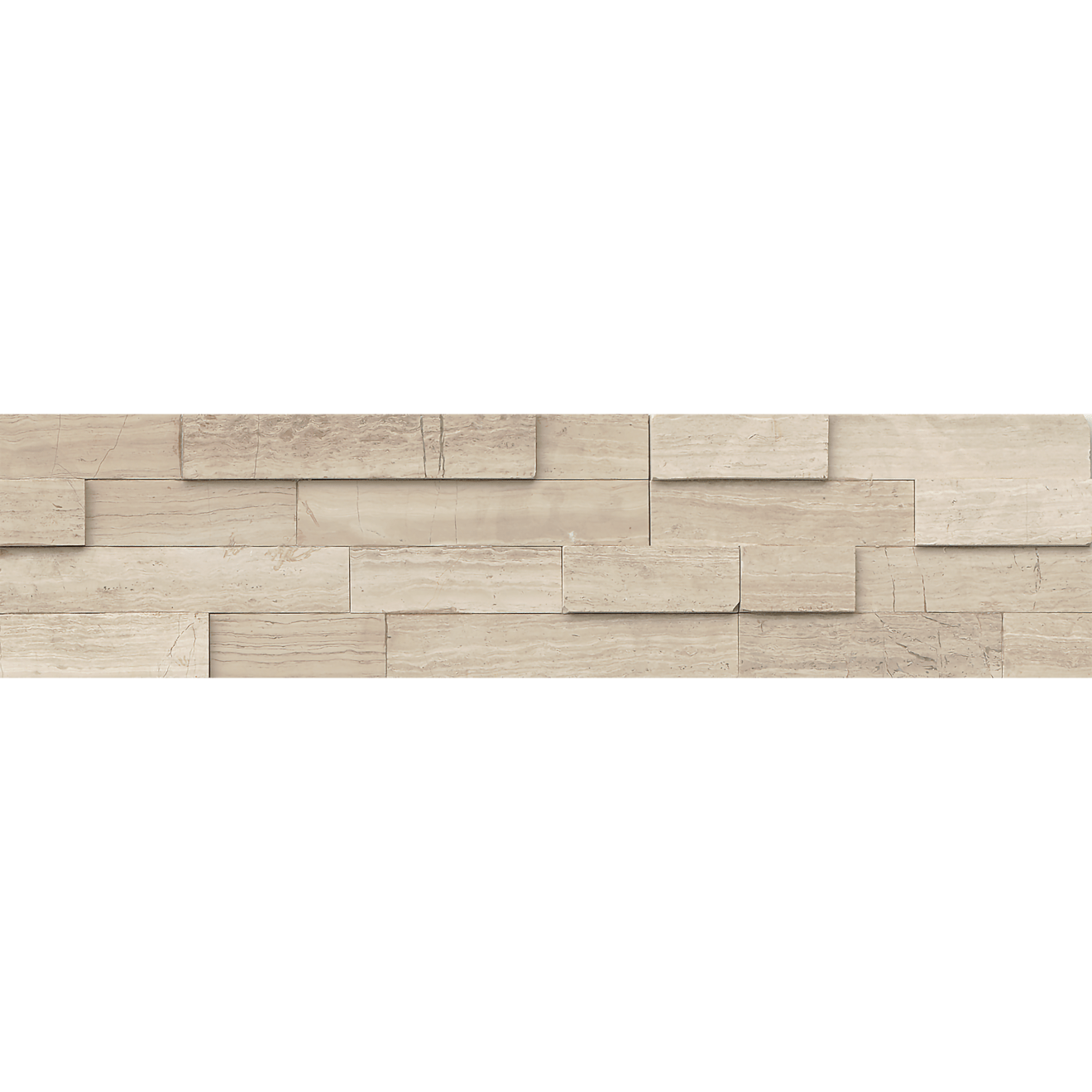Ashen Grey 6" x 24" Honed Marble Ledger Corner