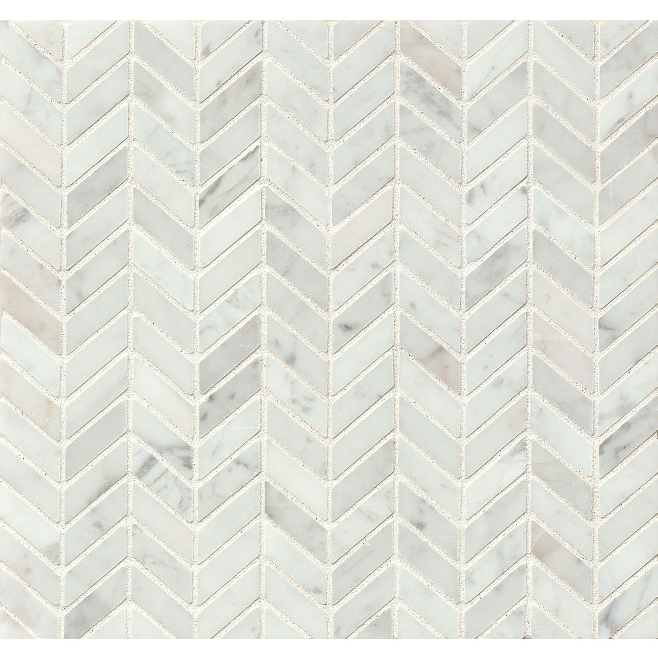 White Carrara Floor & Wall Mosaic