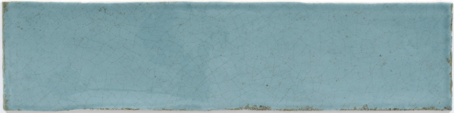 Maiolica Crackled 3”X12” Blue Steel