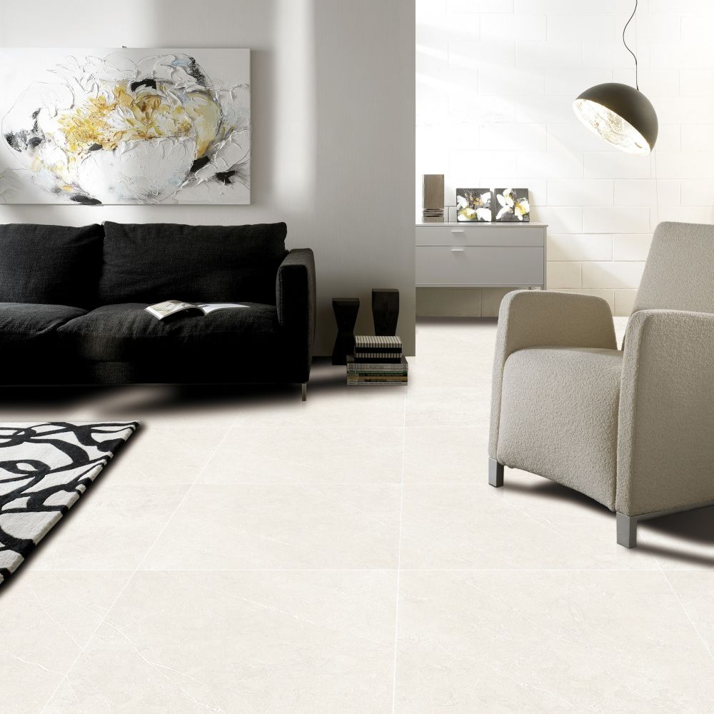 Mountain White Polished 24 X 24