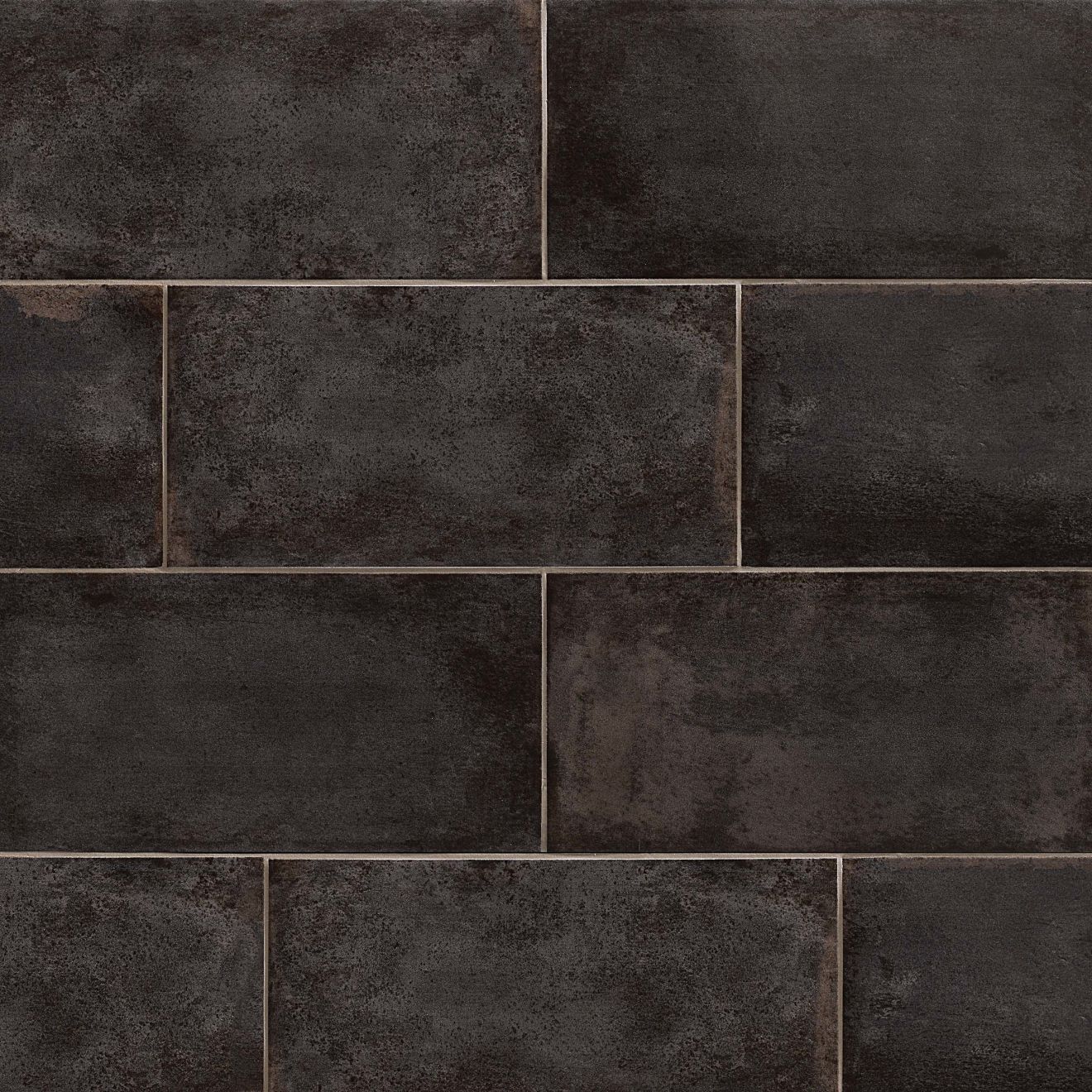 Vivace 9" x 18" Floor & Wall Tile in Caviar