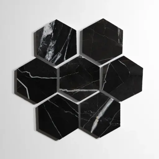 Nero St. Gabriel 5" Hexagon