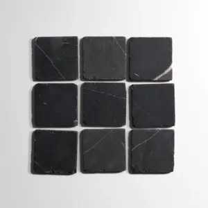 Nero St. Gabriel 4"x4" Tumbled