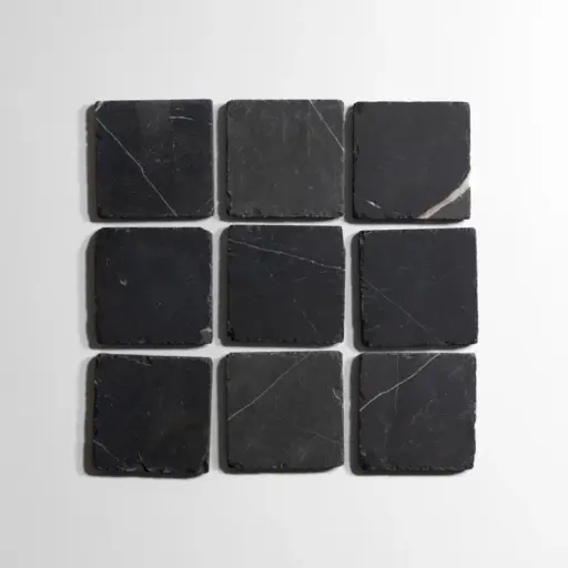 Nero St. Gabriel 4"x4" Tumbled
