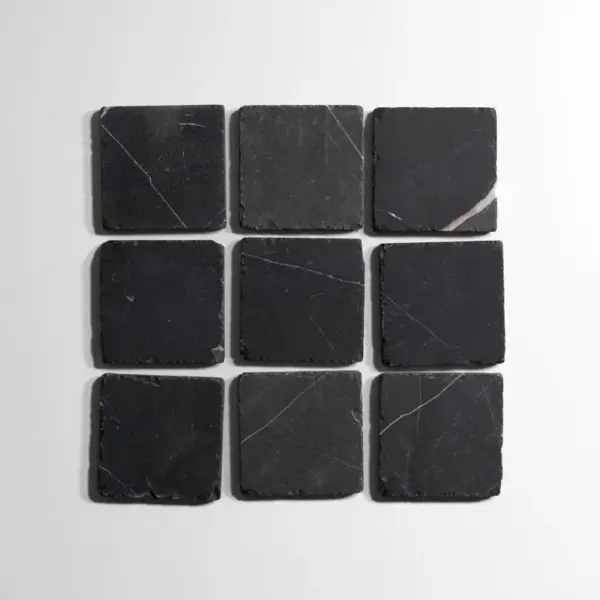 Nero St. Gabriel 4"x4" Tumbled