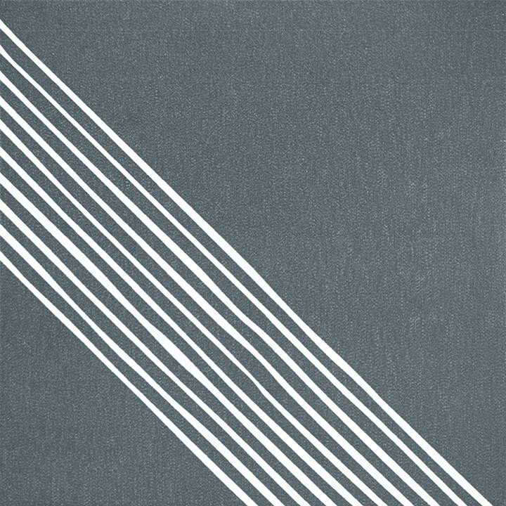 Tribe Petrol Blue Lines 8X8