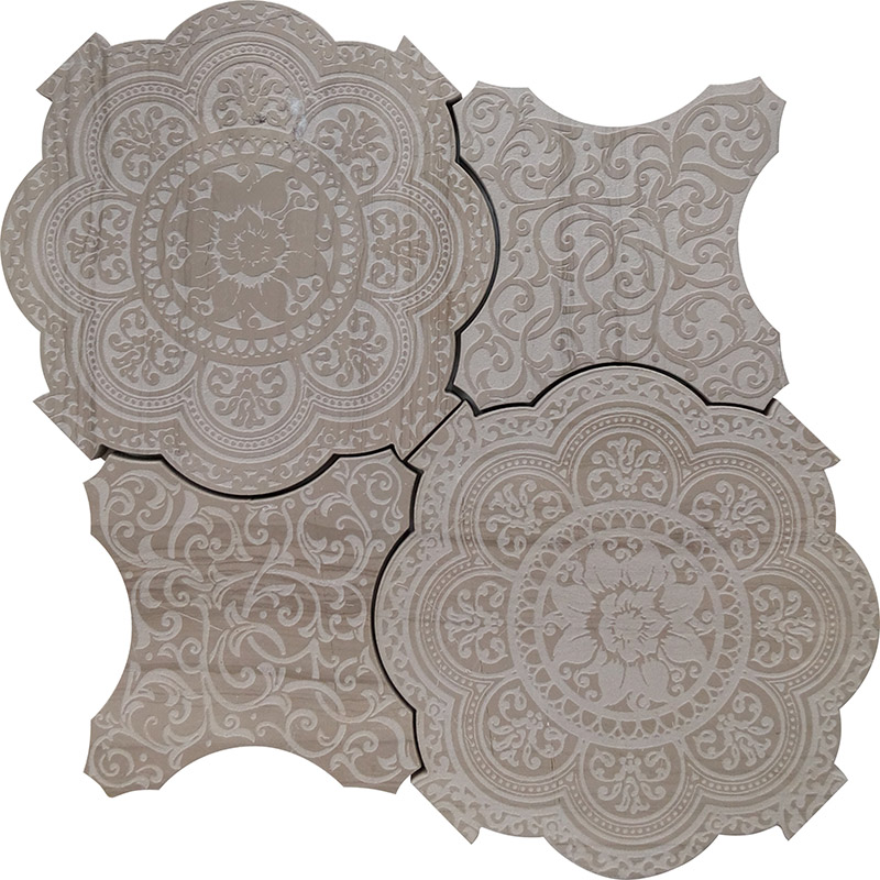 Pantheon Floreale Grey 9.6 X 9.6