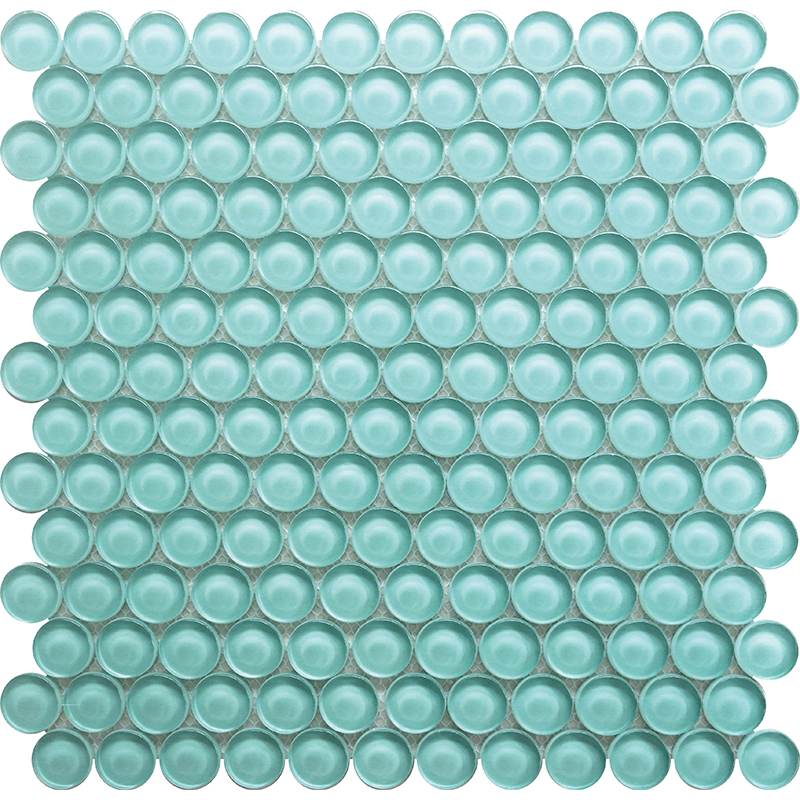 Aqua Penny Gloss 12 X 12