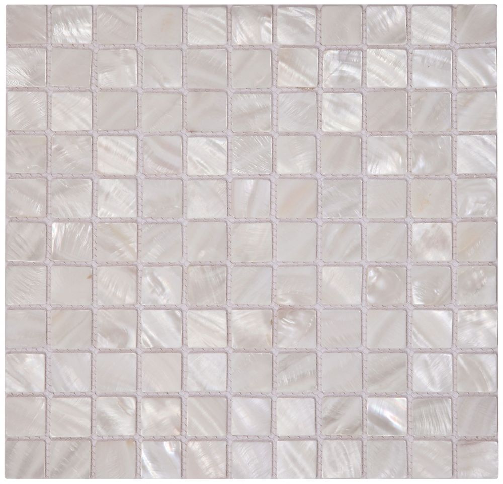 Pearl White Square 11.75 X 11.75