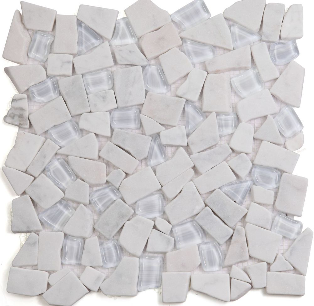 Pebble Carrara 12 X 12