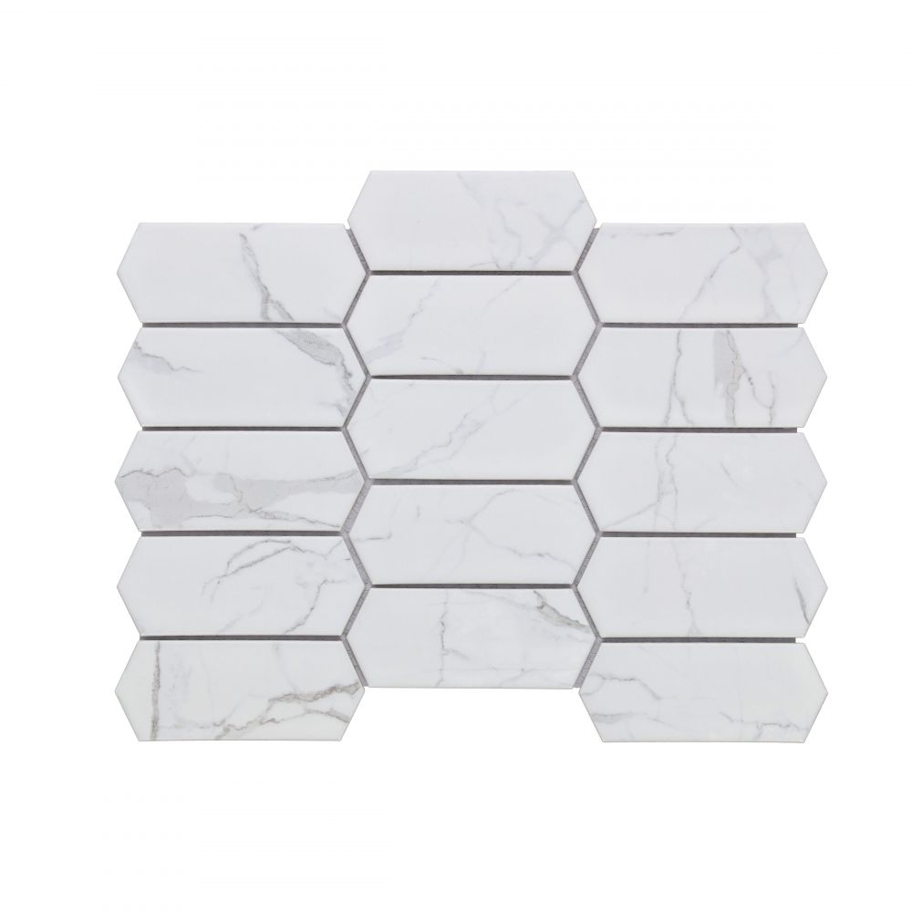Picket Statuario Matte 10.25 X 13.5