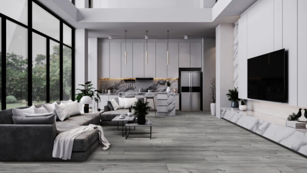 Extra Wide Extra Long Pure SPC Stormy Grey 5ft x 9" - Image 2