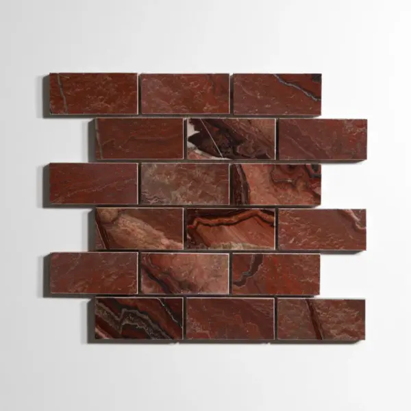 Red Onyx 2" x 4" Brick