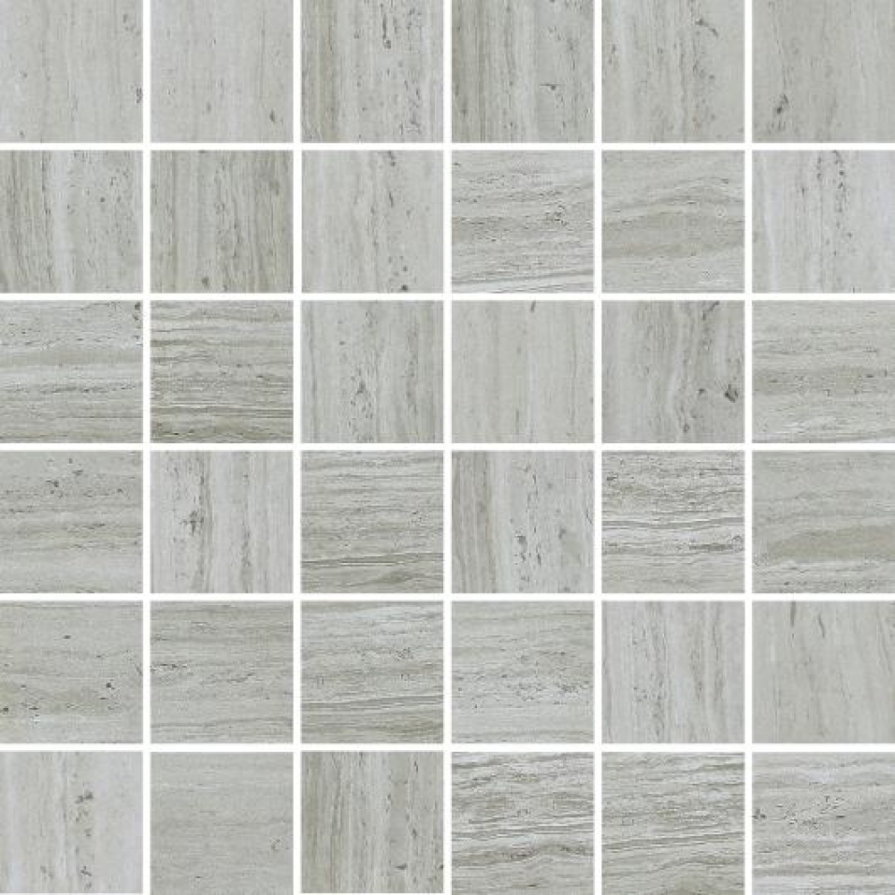 River White Square Matte Mosaic 12 X 12