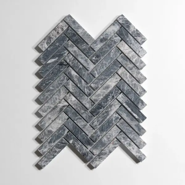 Riviera Gray Herringbone