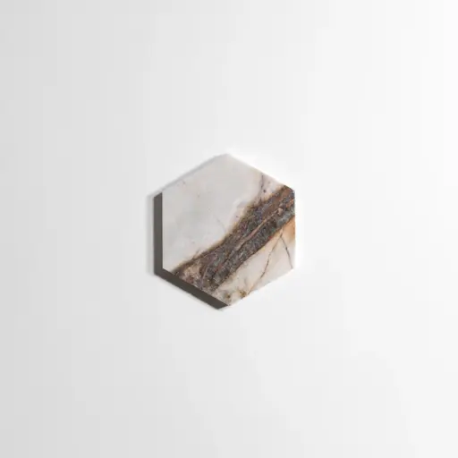 Rosewood 5" Hexagon