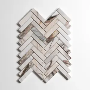Rosewood Herringbone Mosaic