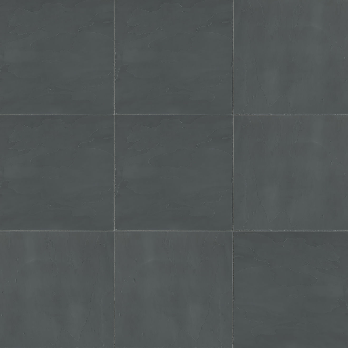 Andhra Black 16" x 16" Gauged Slate Tile