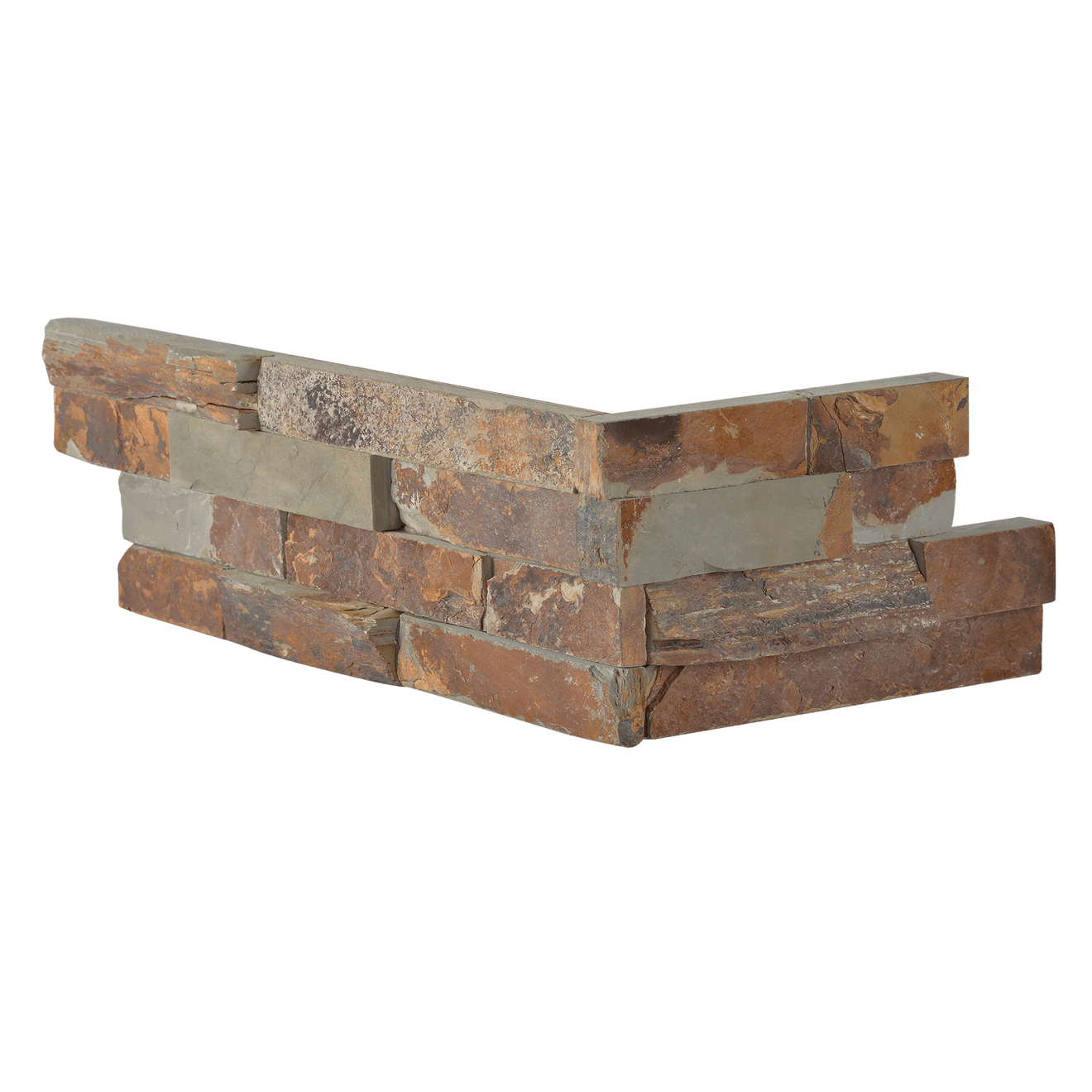 Butterscotch 6" x 24" Mixed Split / Cleft Ledger Corner