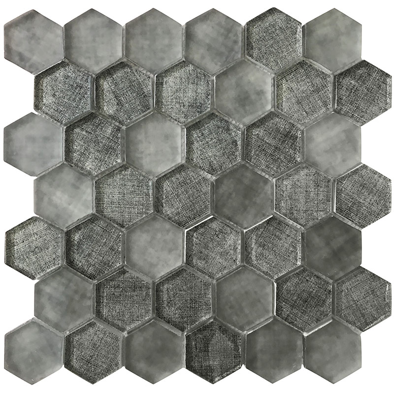 Graphite Linen Hex 11.8 X 11.8