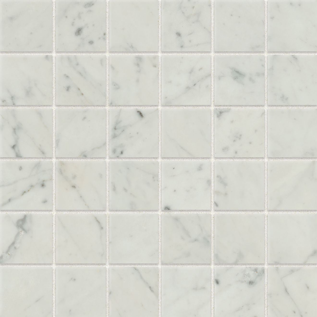 Classic 2.0 2" x 2" Floor & Wall Mosaic in Bianco Carrara