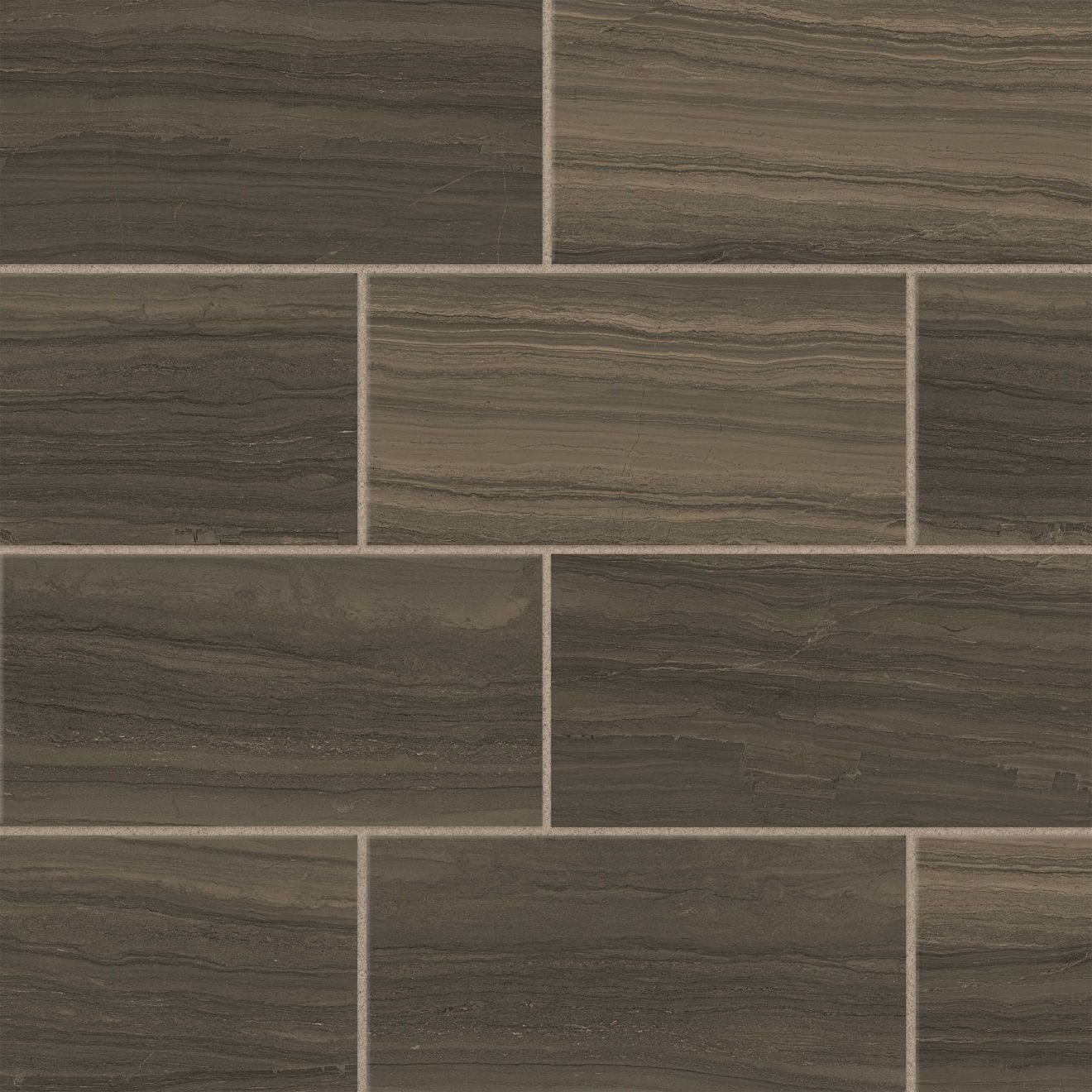Highland 12" x 24" Floor & Wall Tile in Cocoa
