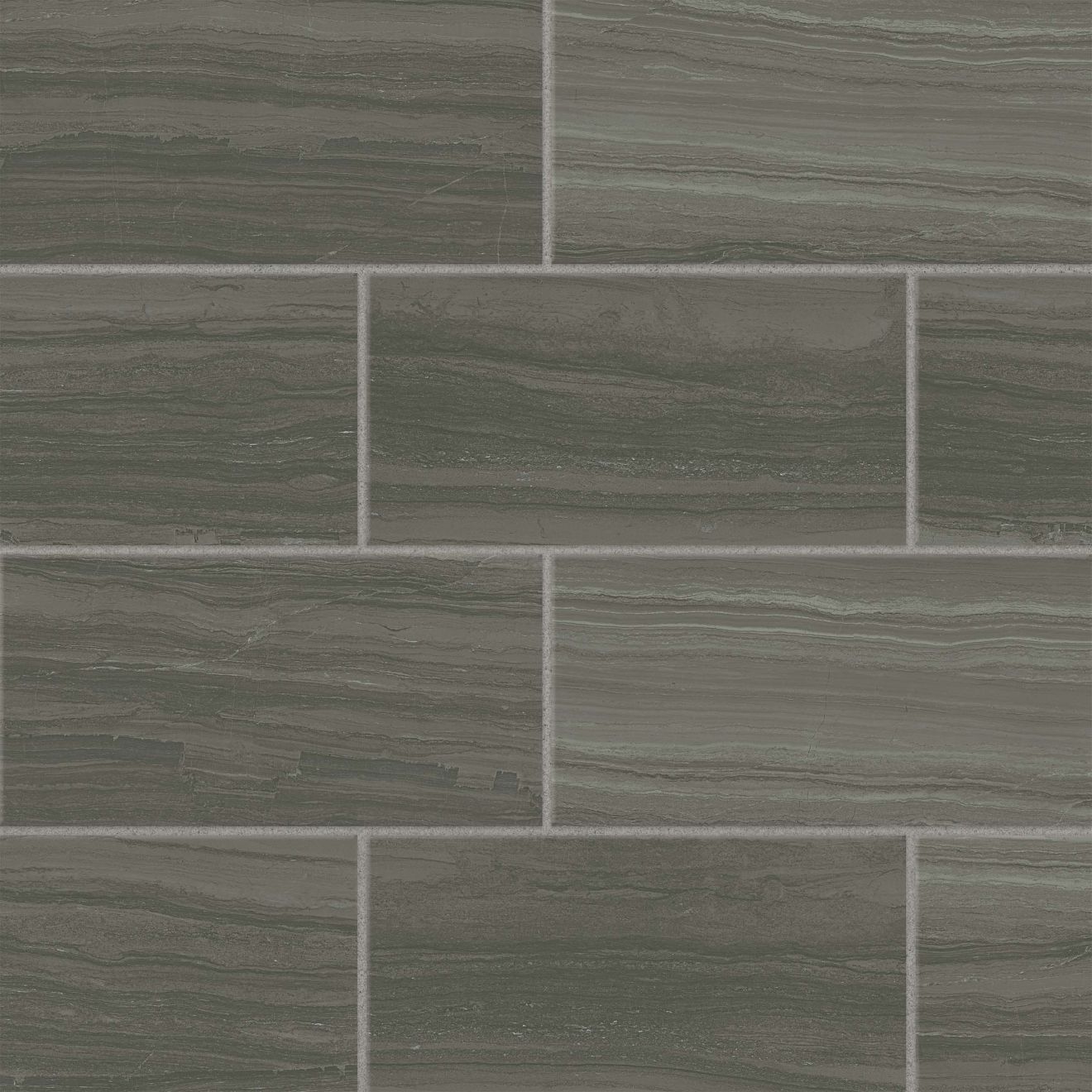 Highland 12" x 24" Floor & Wall Tile in Dark Greige