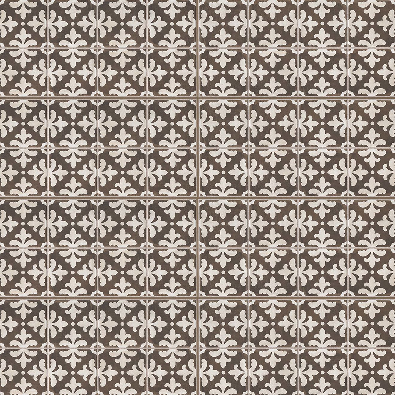 Palazzo 12" x 24" Decorative Tile in Antique Cotto Florentina