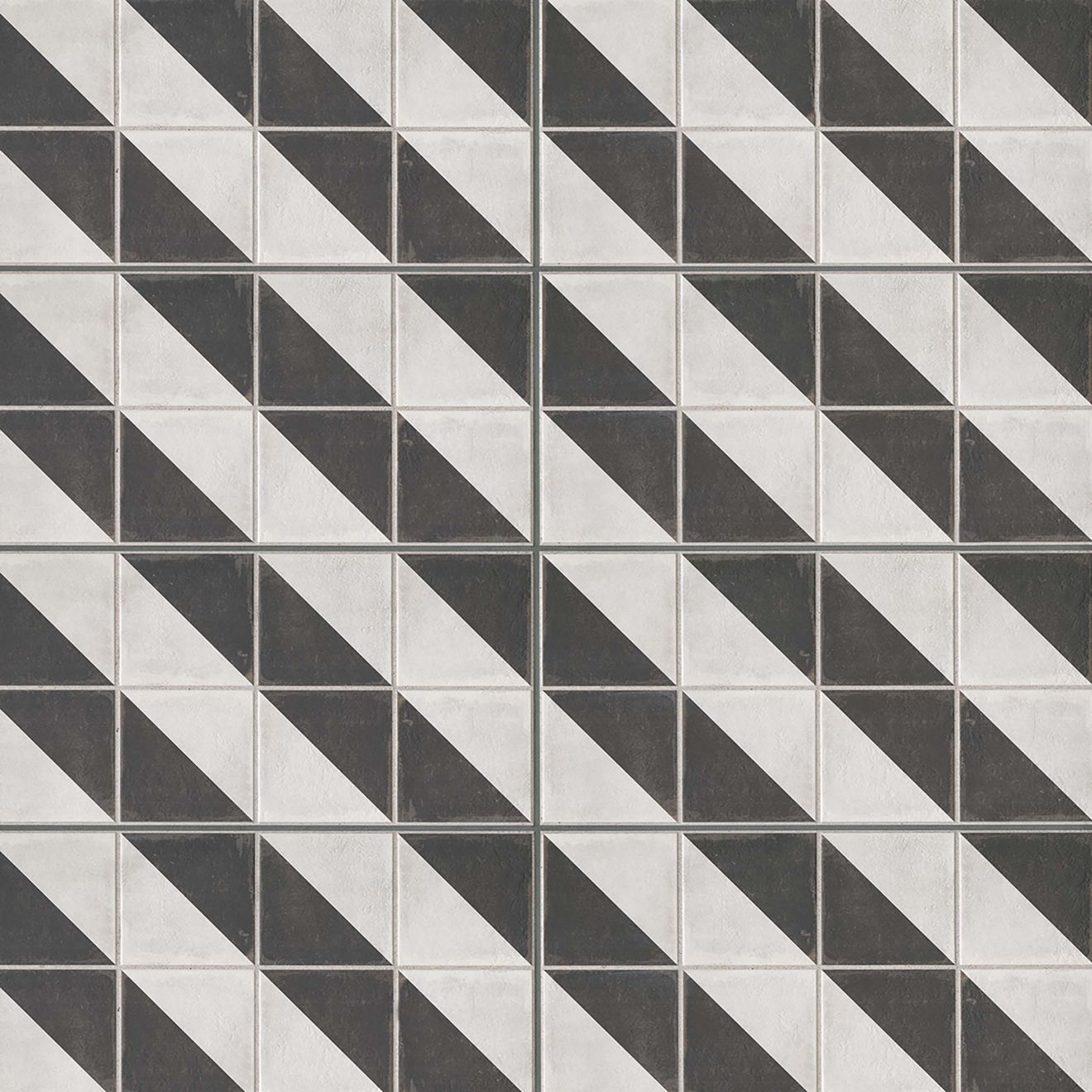 Palazzo 12" x 24" Decorative Tile in Castle Graphite Villa