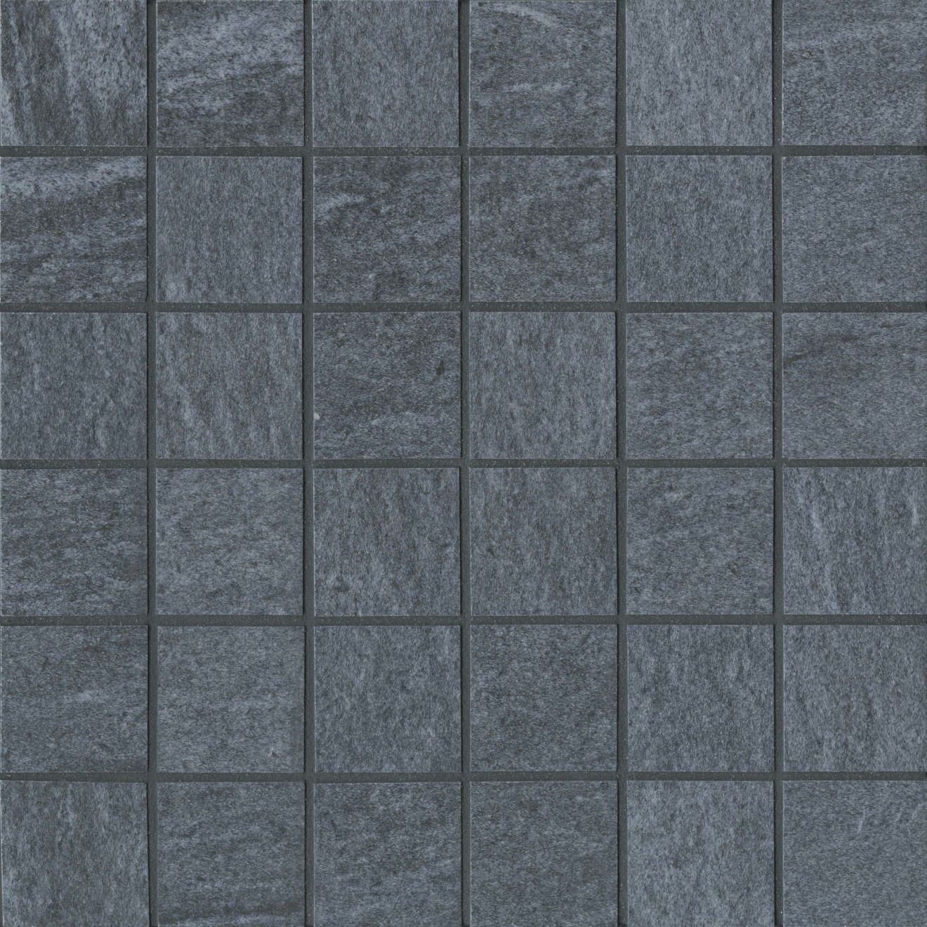 Urban 2.0 2" x 2" Floor & Wall Mosaic in Raven Black