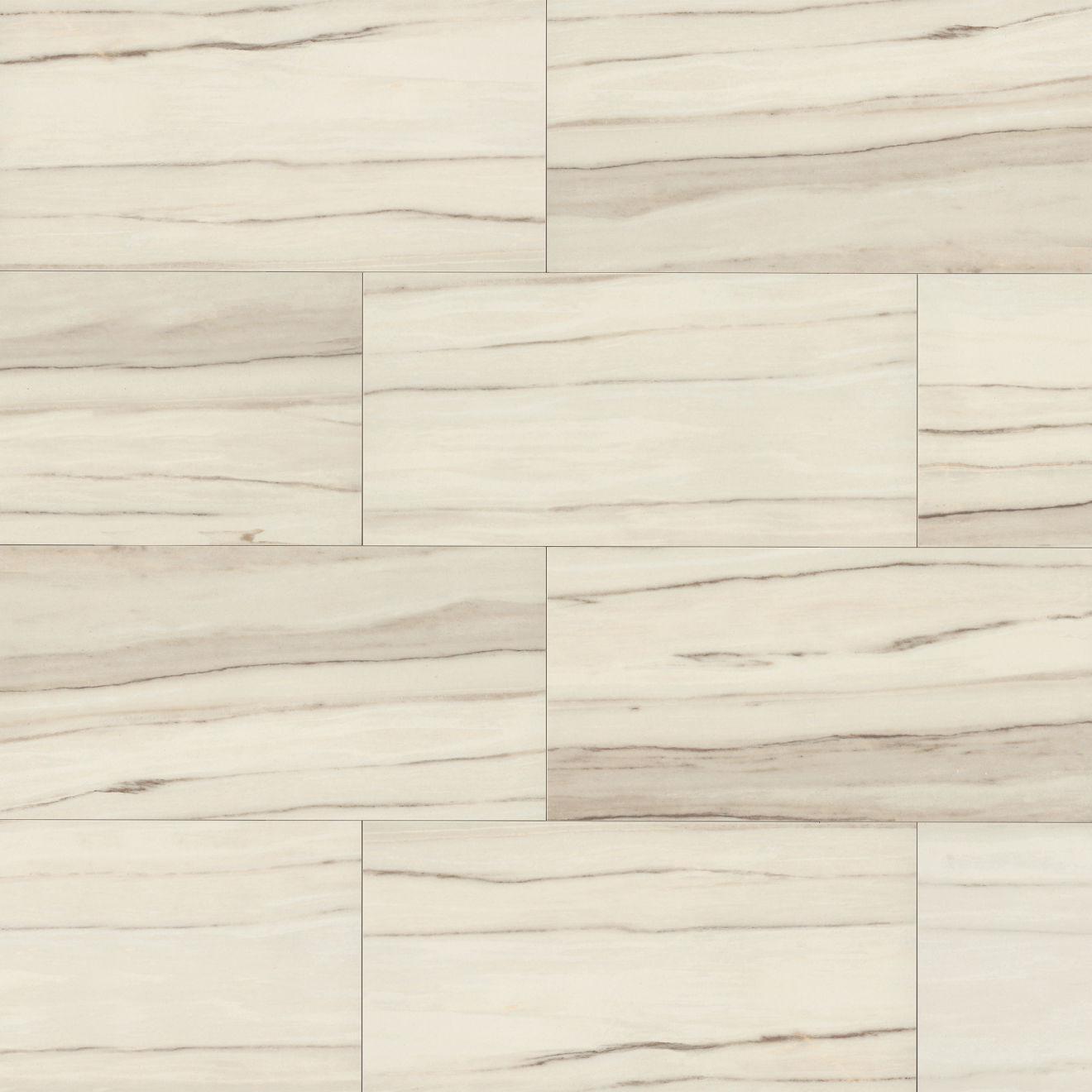 Zebrino 12" x 24" Floor & Wall Tile in Calacatta