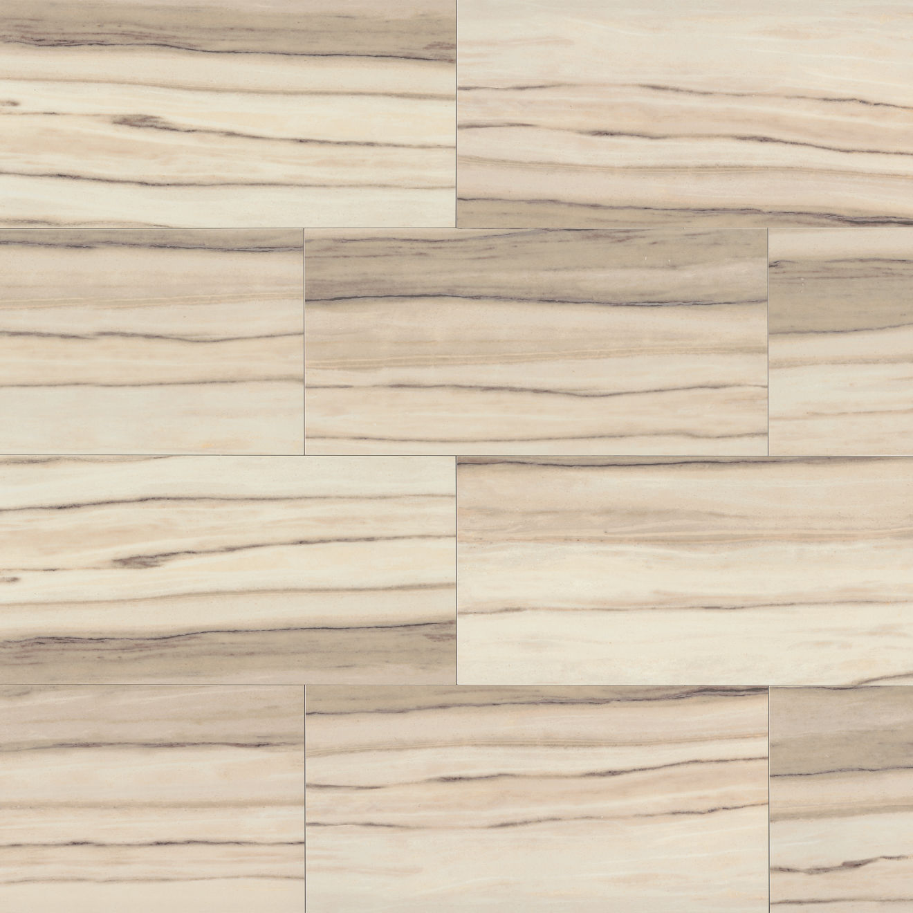 Zebrino 12" x 24" Floor & Wall Tile in Classico
