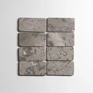 Sage Gray 3" x 6" Tumbled