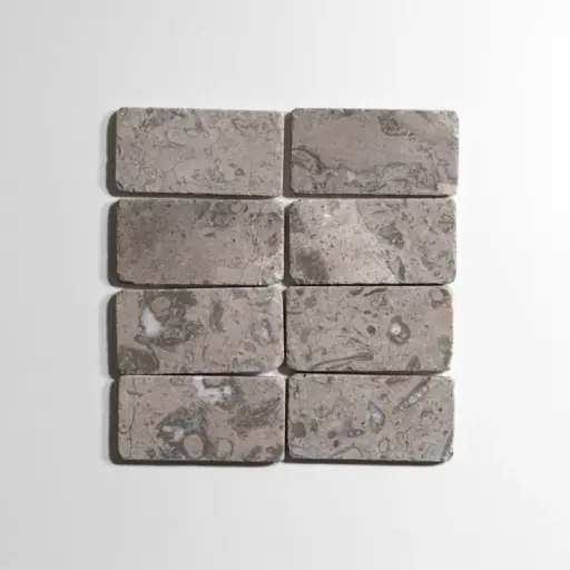 Sage Gray 3" x 6" Tumbled